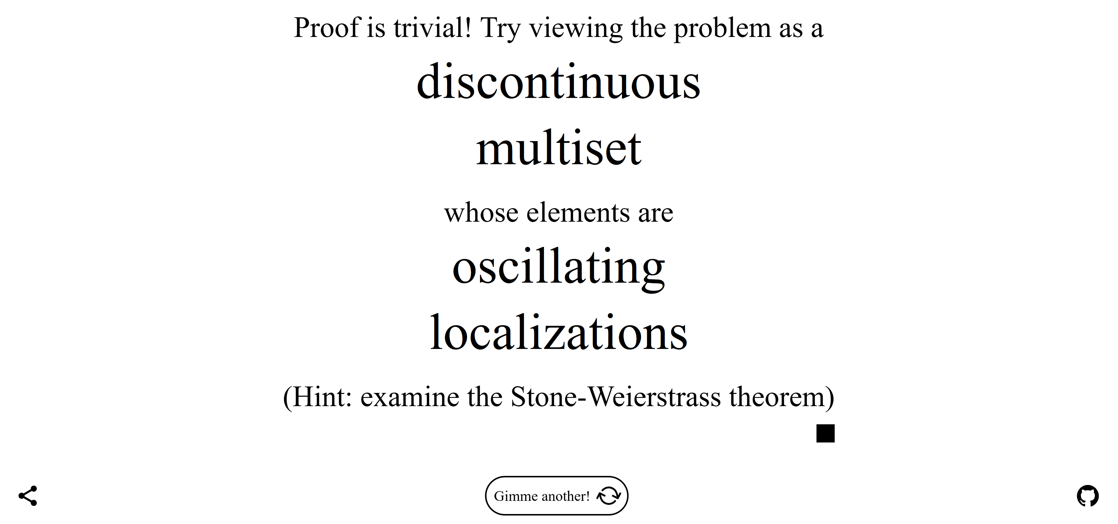 Proof is Trivial!